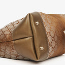 Gucci Multicolour/Brown GG Lurex Heart Bit Shoulder Bag