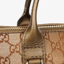 Gucci Multicolour/Brown GG Lurex Heart Bit Shoulder Bag