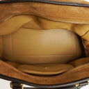 Loewe Amazona Suede Calfskin Handle Bag