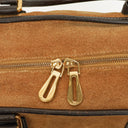 Loewe Amazona Suede Calfskin Handle Bag