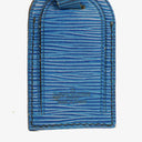 Louis Vuitton Blue EPI Leather Name Tag And Handles Holder