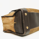 Loewe Amazona Suede Calfskin Handle Bag