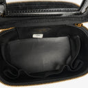 Chanel Black Patent Leather Vanity Case