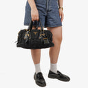 Prada Black Tessuto Gaufre Nylon Bag