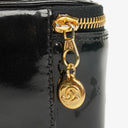 Chanel Black Patent Leather Vanity Case