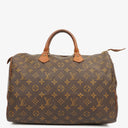 Louis Vuitton Speedy 35 Monogram Canvas Handbag