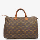 Louis Vuitton Speedy 35 Monogram Canvas Handbag