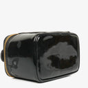 Chanel Black Patent Leather Vanity Case