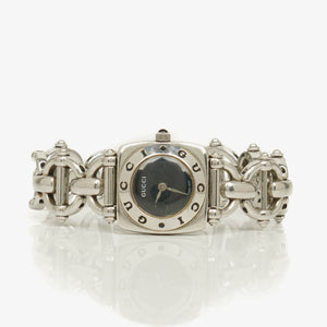 Gucci Horsebit Stainless Steel 22mm 6400L Quartz Watch