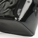 Chanel Black Patent Leather Vanity Case