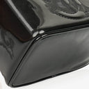 Chanel Black Patent Leather Vanity Case
