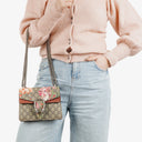 Borsa a Spalla Mini Dionysus Gucci Monogram GG Supreme Blooms