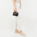Chanel Black Patent Leather Vanity Case