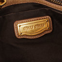 Miu Miu Vitello Lux Cammeo Satchel Bag