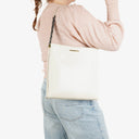 Gucci Sac Bandoulière en Cuir Blanc