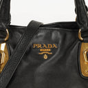 Prada Nero Leather Tote Bag