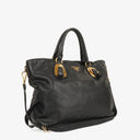 Prada Nero Leather Tote Bag