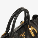 Prada Nero Leather Tote Bag