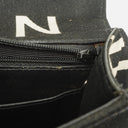 Chanel Black Quilted Canvas Coco ID Chain Bag