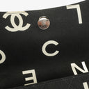 Chanel Black Quilted Canvas Coco ID Chain Bag