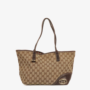 Gucci GG Canvas New Britt Tote Bag