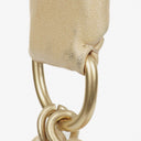 Chanel Beige Lambskin Bubble Quilt Accordion Flap Bag