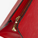 Louis Vuitton Red EPI Leather Sac Triangle Bag