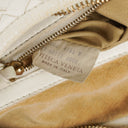Bottega Veneta Nappa Intrecciato Medium Veneta Hobo White