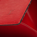 Louis Vuitton Red EPI Leather Sac Triangle Bag