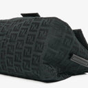 Fendi Black Mamma Baguette Zucchino Shoulder Bag