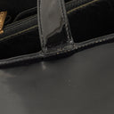 Chanel Vintage Patent Leather CC Tote Shoulder Bag