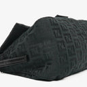 Fendi Black Mamma Baguette Zucchino Shoulder Bag