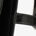 Chanel Vintage Patent Leather CC Tote Shoulder Bag