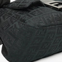 Fendi Black Mamma Baguette Zucchino Shoulder Bag