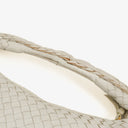 Bottega Veneta Nappa Intrecciato Medium Veneta Hobo White
