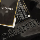 Chanel Vintage Patent Leather CC Tote Shoulder Bag