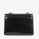 Chanel 2.55 Black Patent Leather Shoulder Bag