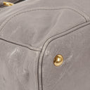 Miu Miu Vitello Shine Peltro Bag