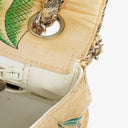 Chanel Printed Canvas Vintage CC Chain Flap Bag