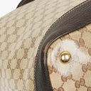 Gucci GG Crystal Coated Canvas Travel Bag