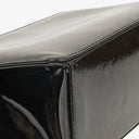 Chanel 2.55 Black Patent Leather Shoulder Bag