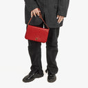 Chanel Classic Full Flap Bag Red Quilted Lambskin