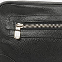 Louis Vuitton Black Taiga Leather Neo Pavel Clutch