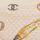 Chanel Printed Canvas Vintage CC Chain Flap Bag