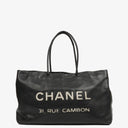 Chanel Black Essential 31 Rue Cambon Large Tote Bag