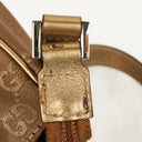 Gucci GG Satin Abbey D-ring Pochette Bag