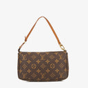 Louis Vuitton Pochette Accessoires Monogram Canvas Clutch Handbag