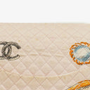 Chanel Printed Canvas Vintage CC Chain Flap Bag