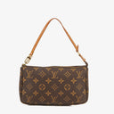 Louis Vuitton Pochette Accessoires Monogram Canvas Clutch Handbag