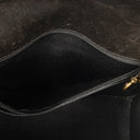 Chanel 2.55 Black Patent Leather Shoulder Bag